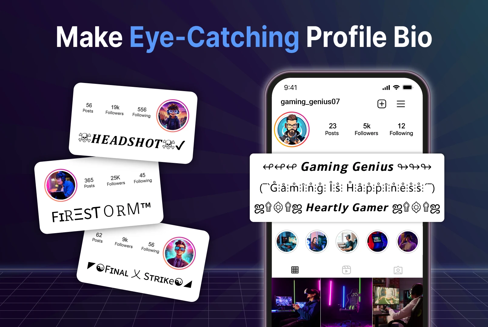 Nickname Generator for Gamer screenshot