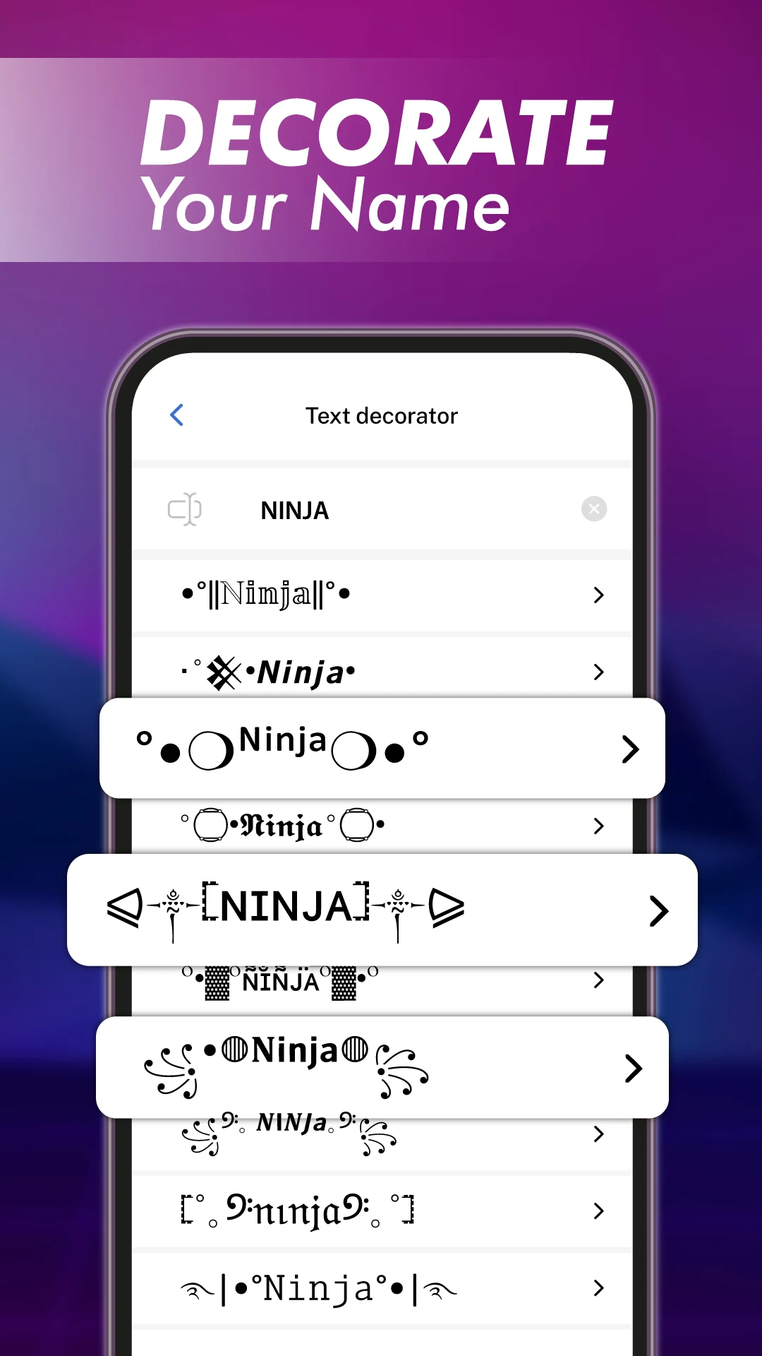 Nickname Generator for Gamer screenshot
